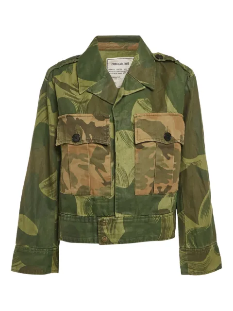 Zadig&Voltaire pre-owned camouflage-print jacket