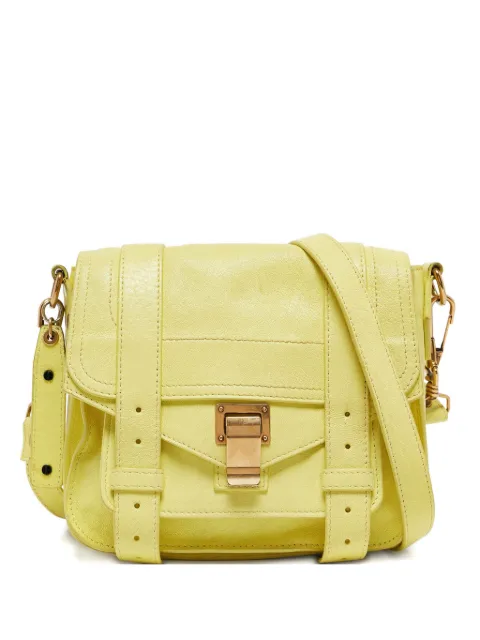 Proenza Schouler pre-owned buckle-detail leather cross body bag