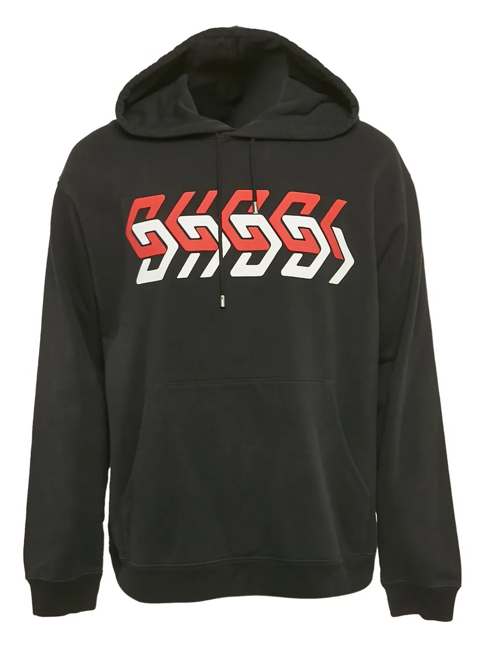 Gucci Pre-Owned graphic-print hoodie | Black | Image 1