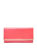 Jimmy Choo Pre-Owned patent-leather clutch bag - Red