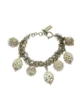 Etro Pre-Owned charm-detailing bracelet - Silver