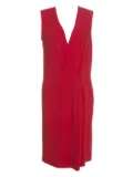 JOSEPH 2024 draped wrap dress - Red
