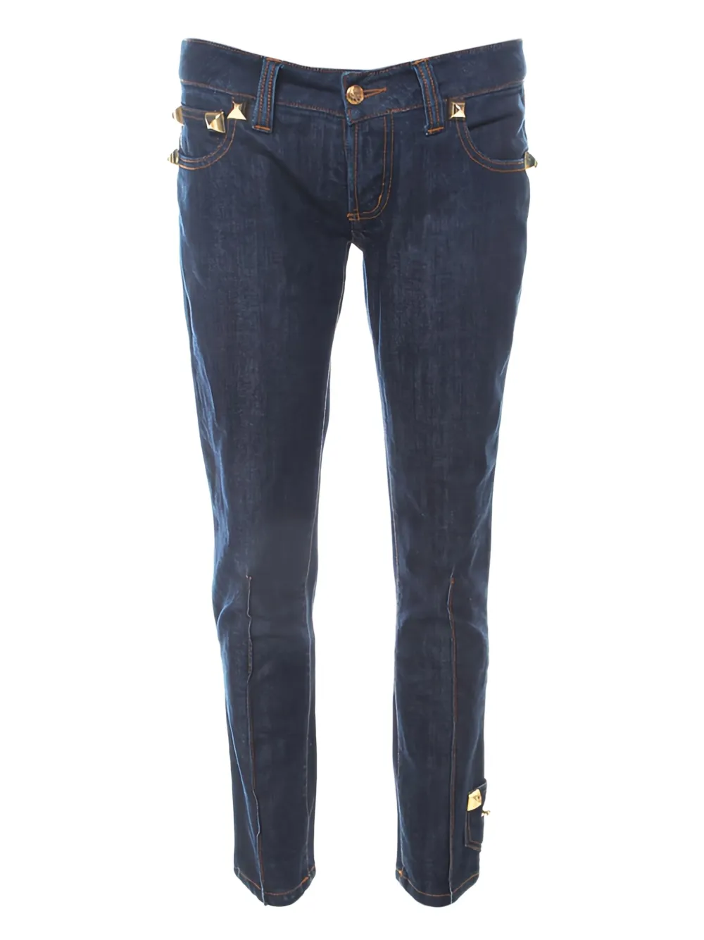 Philipp Plein stud-embellished jeans - ブルー Philipp Plein stud-embellished jeans - ブルー