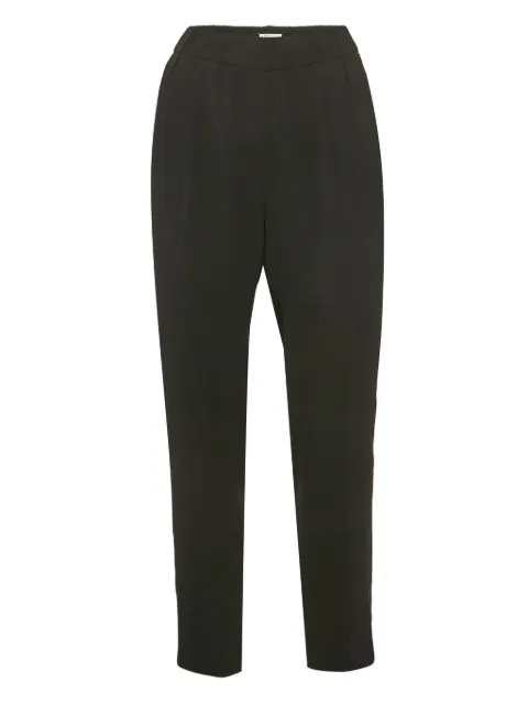 Brunello Cucinelli Vintage pre-owned elastic-waistband trousers