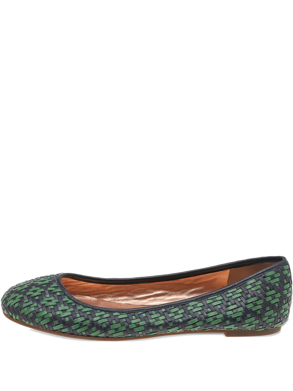 Marc Jacobs Vintage braided leather ballet flats | Green | Image 1