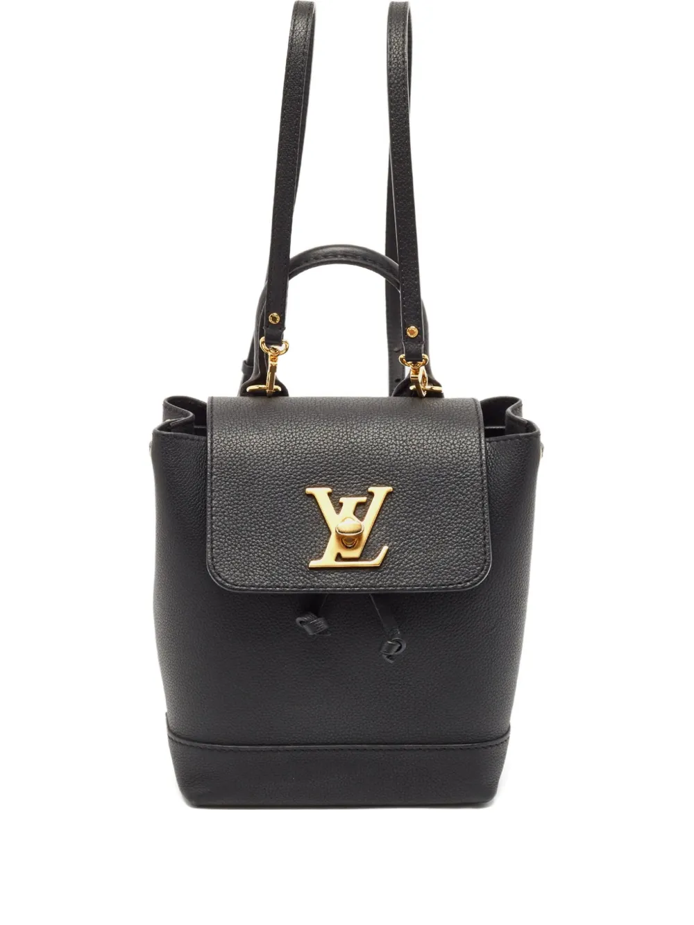 Louis Vuitton Pre-Owned Lockme backpack - ブラック Louis Vuitton Pre-Owned Lockme backpack - ブラック