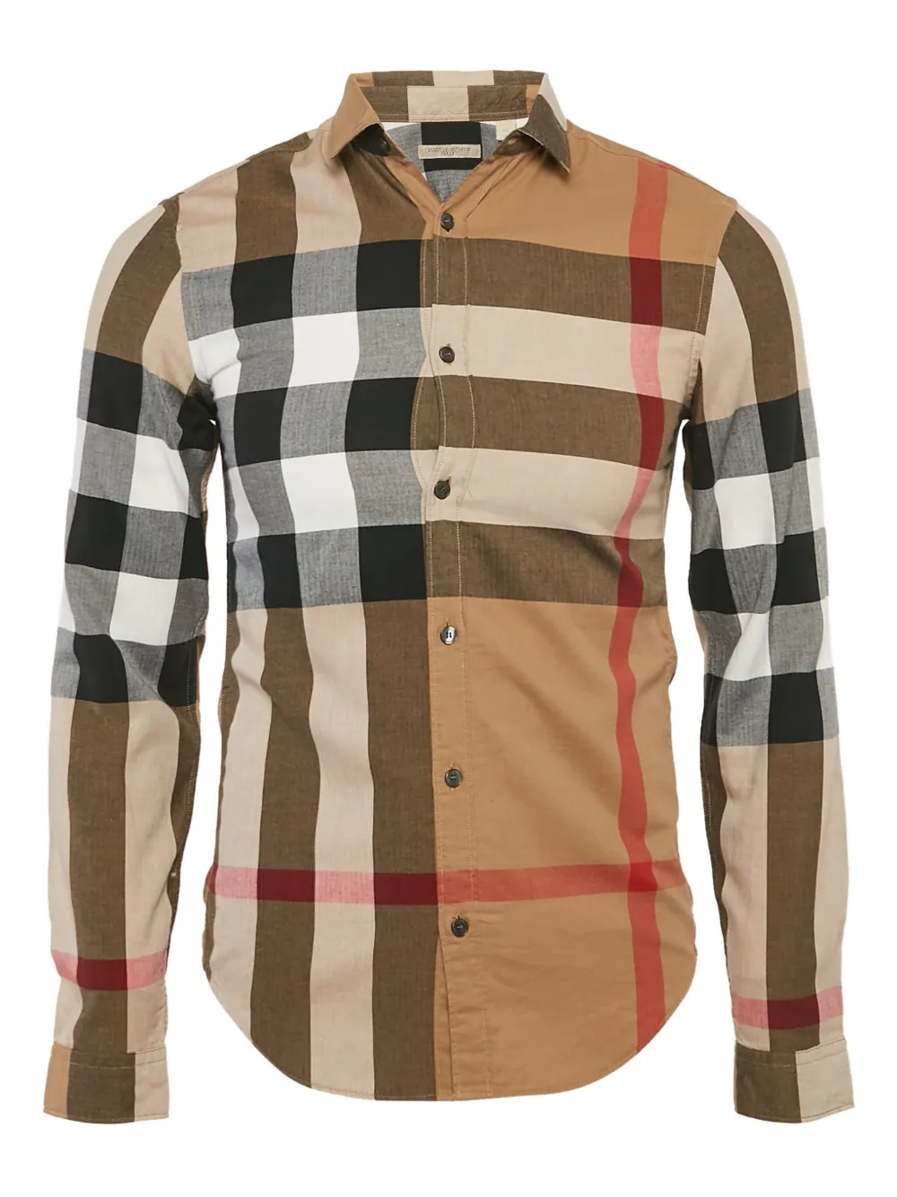 Pre-owned Burberry Vintage Check Cotton Shirt