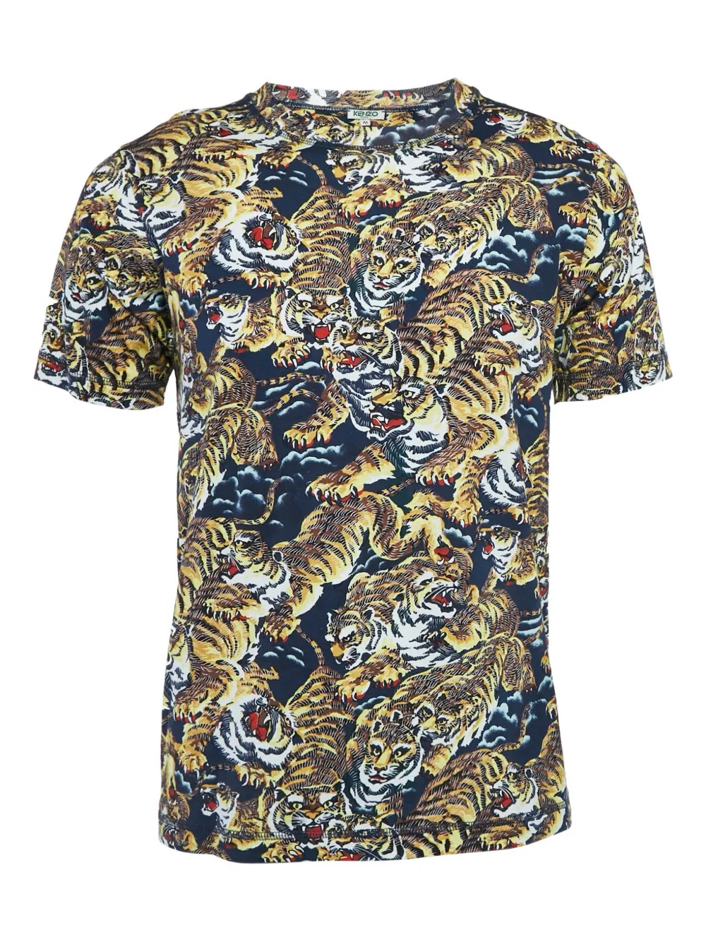 Kenzo Pre-Owned playera con estampado de tigre 2023 | azul | Image 1