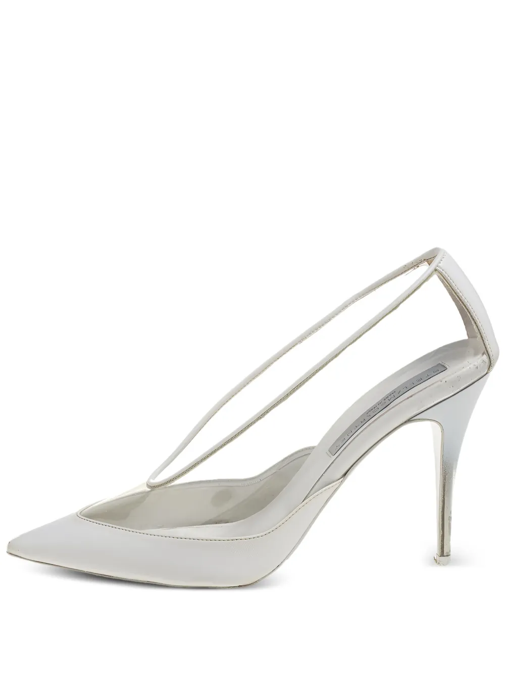 Stella McCartney Pre-Owned 110mm leather-panel pumps | Image 2