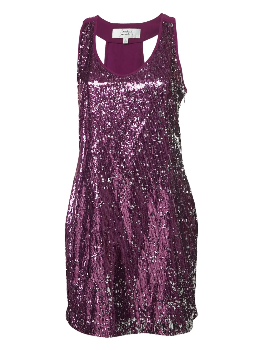 Badgley Mischka 2024 sequinned dress | Purple | Image 1