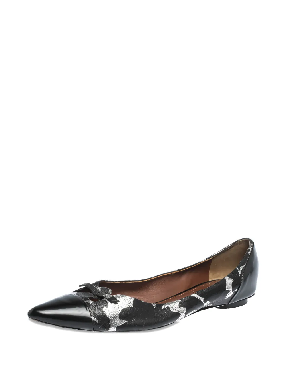 Marc Jacobs pointed-toe bow-detail ballet flats | Image 2