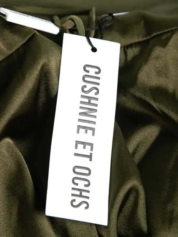 cushnie et ochs green dress Constance Dress main image 0