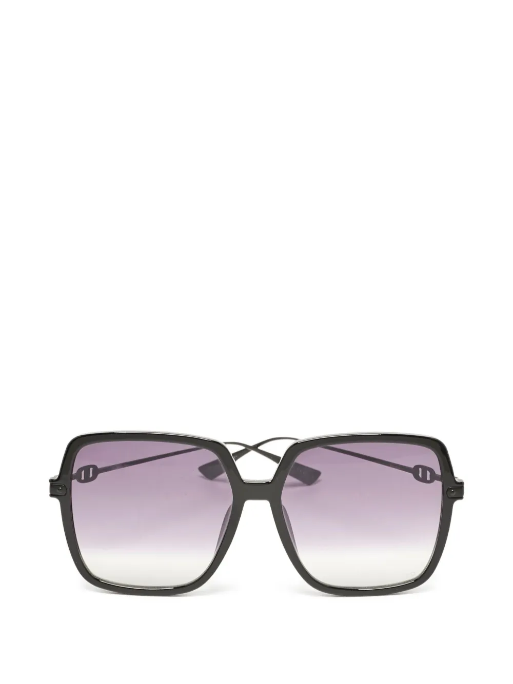 Christian Dior Pre-Owned Link1 サングラス - ブラック Christian Dior Pre-Owned Link1 サングラス - ブラック