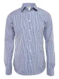 Palm Angels gingham-check pattern shirt - Blue