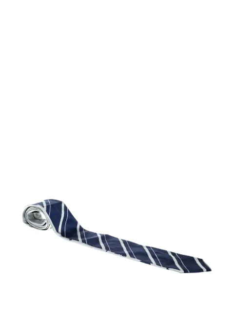 Prada Pre-Owned striped silk tie