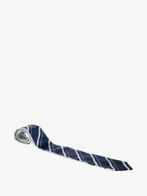 Prada Pre-Owned striped silk tie