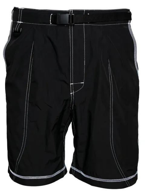 John Elliott pre-owned belted shorts
