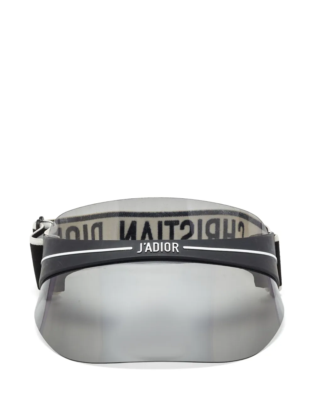 Christian Dior Pre-Owned 2016 Translucent Brim visor | Black | Image 1