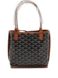 Goyard Pre-Owned monogram-pattern tote bag - Black