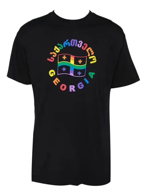 VETEMENTS playera de algodón