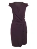 Gucci Pre-Owned wrap dress - Purple