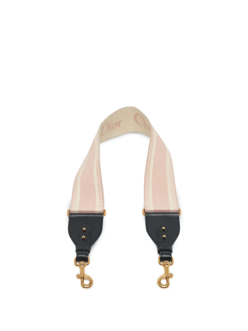 Christian Dior Pre-Owned 2024 embroidered shoulder strap - ピンク Christian Dior Pre-Owned 2024 embroidered shoulder strap - ピンク