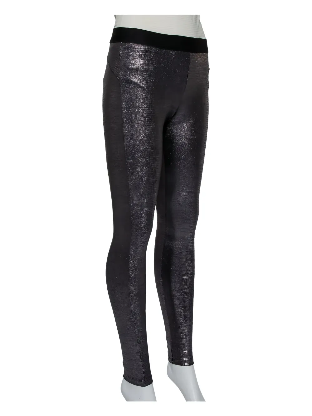 David Lerner metallic knit leggings | Image 2