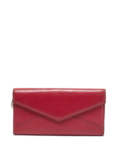 Cartier envelope leather wallet