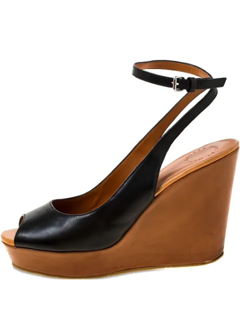 Marc By Marc Jacobs 110mm peep-toe wedge sandals