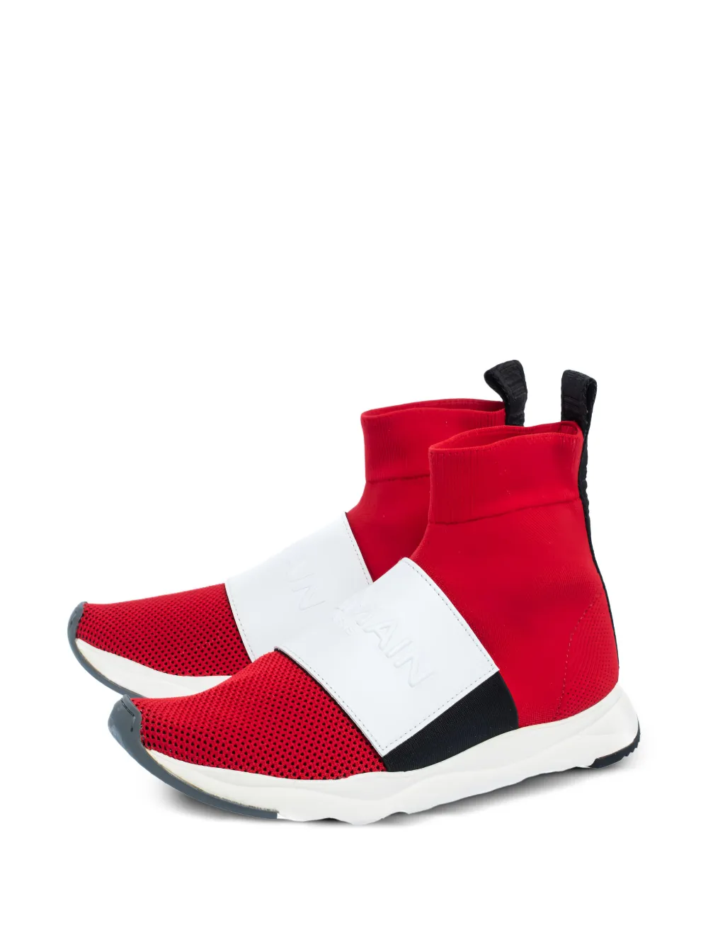 Balmain Pre-Owned Cameron knit sneakers | Image 2