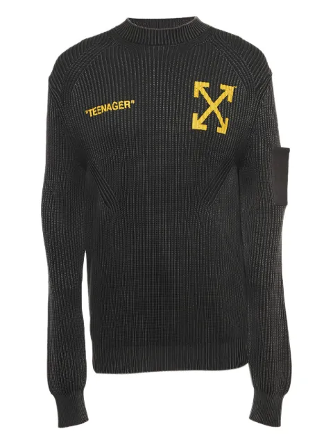 Off-White Pre-Owned knitted sweater