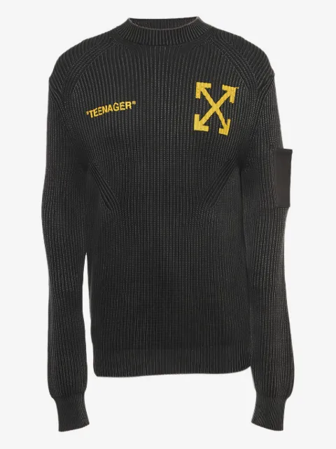 Off-White Pre-Owned knitted sweater