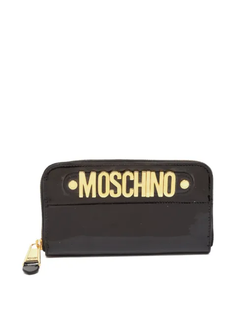 Moschino Pre-Owned logo-appliqué wallet