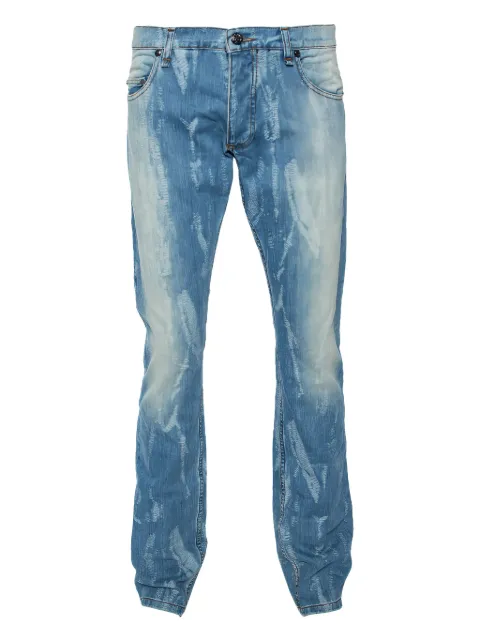 Roberto Cavalli Vintage Jeans con effetto vissuto Pre-owned