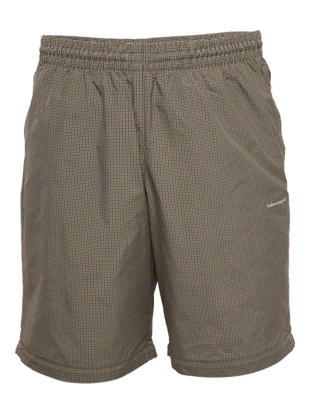 Balenciaga Pre-Owned check-print shorts | Grey | Image 1