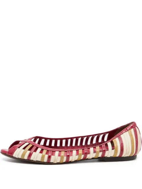 D&G ballerines à rayures