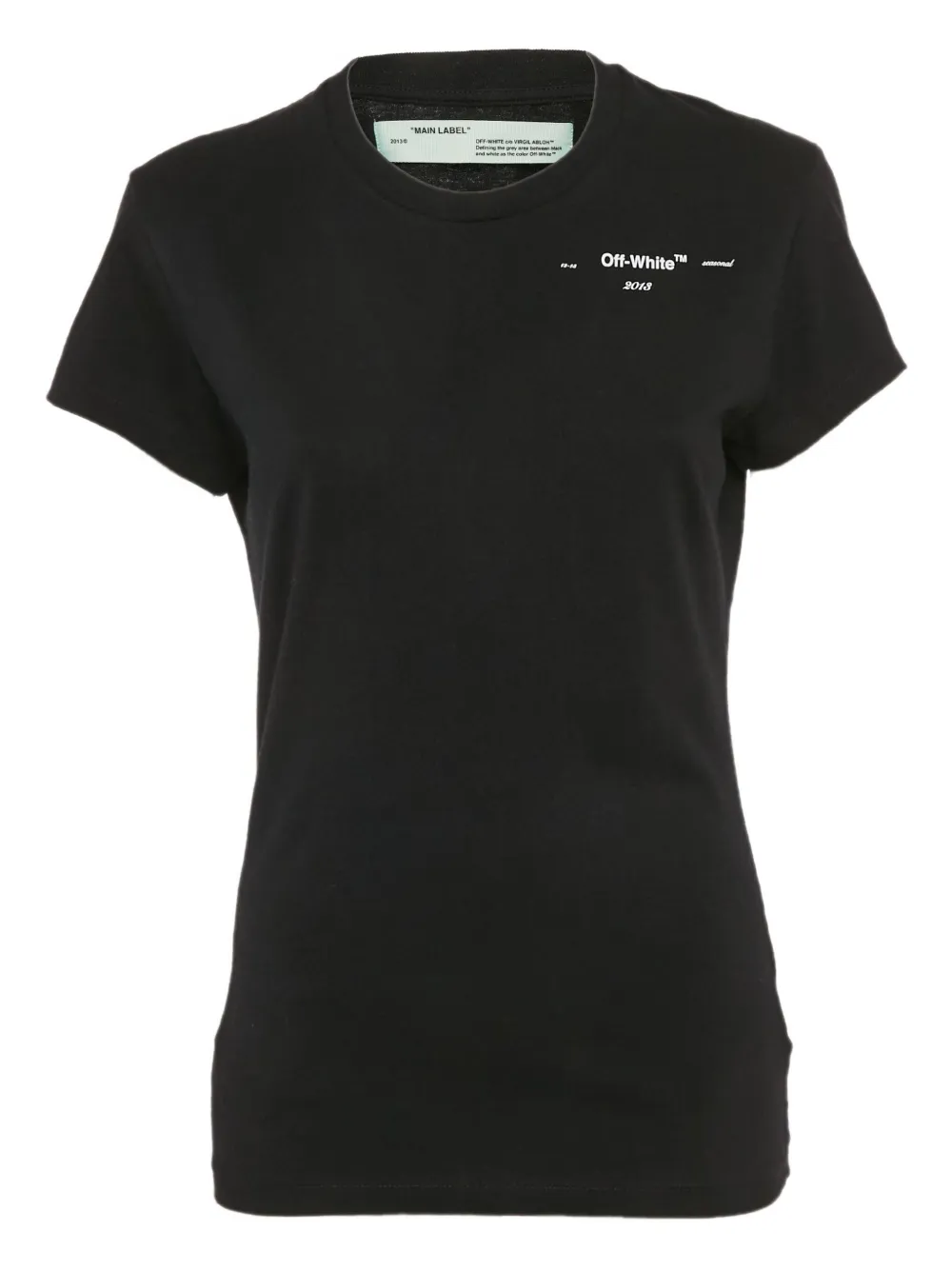 Off-White Pre-Owned ロゴ Tシャツ - ブラック Off-White Pre-Owned ロゴ Tシャツ - ブラック