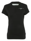 Off-White Pre-Owned logo-print cotton T-shirt - Black