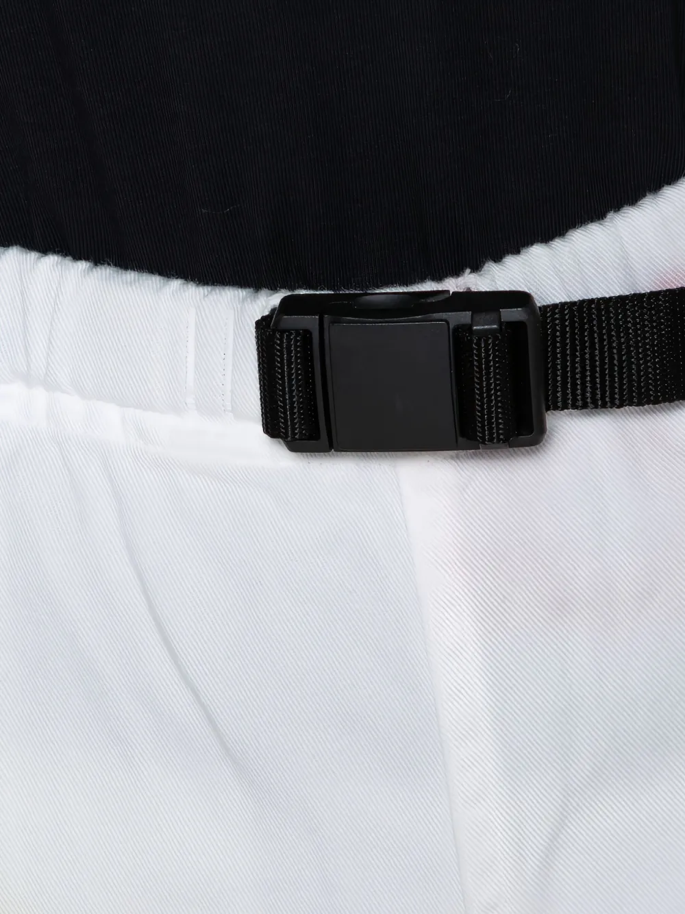 JOHN ELLIOTT Pre-owned Tie-dye Buckle Shorts In White