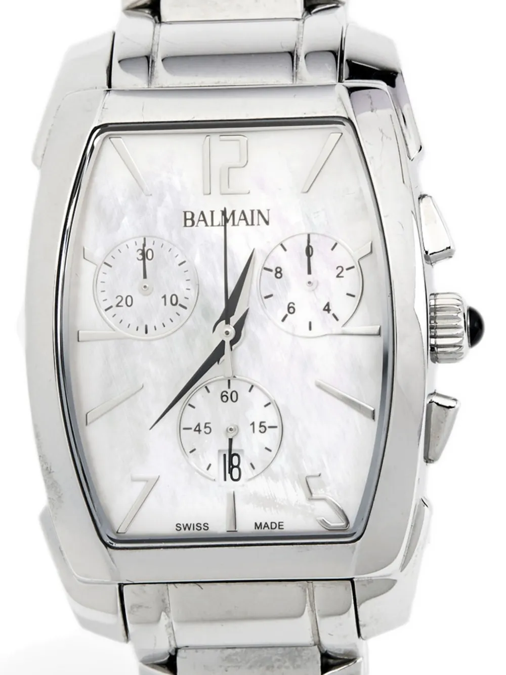 Balmain Pre-Owned Steel Chronograph Mother of Pearl 30mm | Image 2