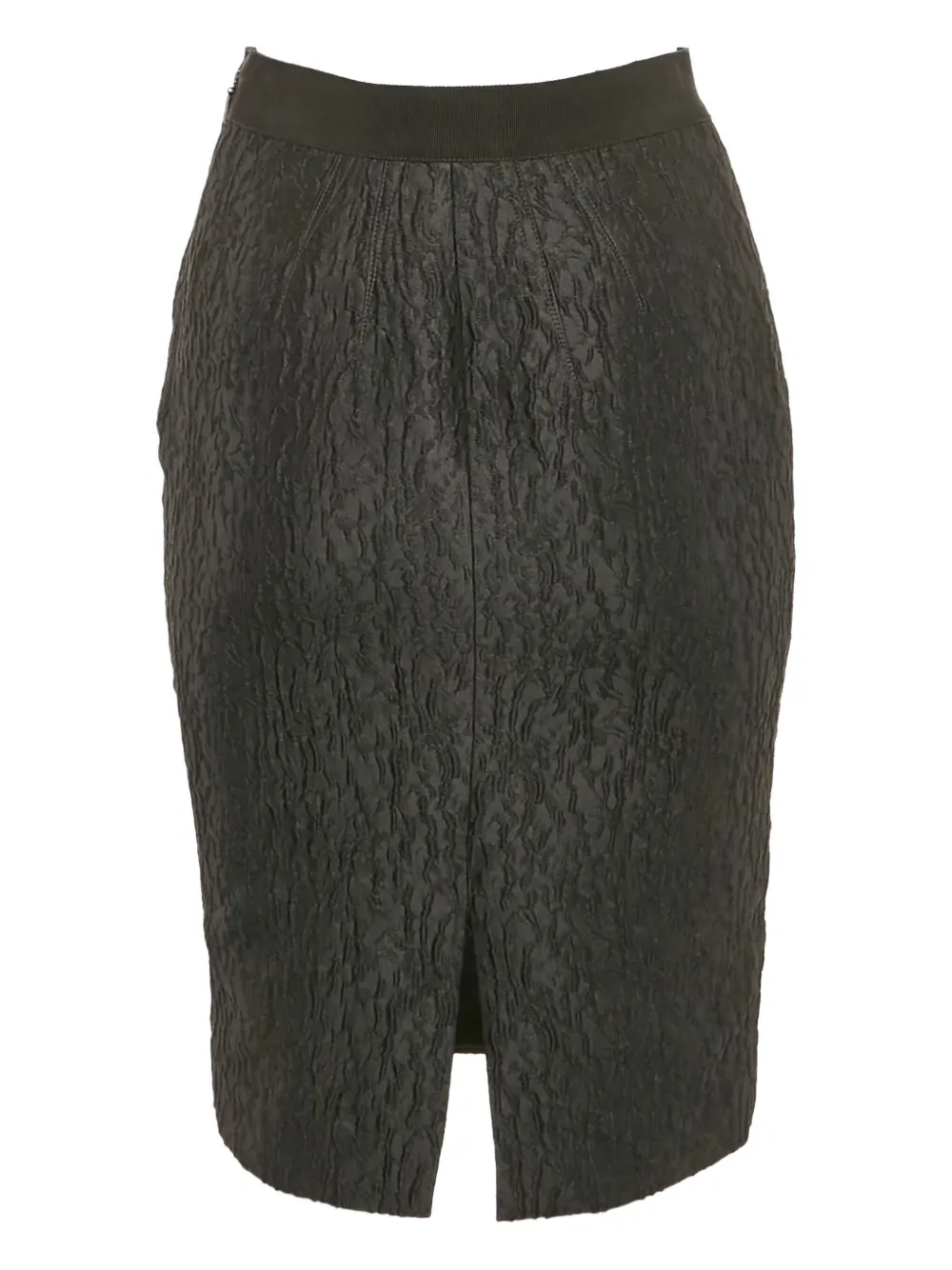 Carolina Herrera Vintage textured midi skirt | Image 2