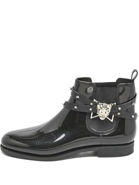 Philipp Plein Marguerite stud-detail Chelsea boots