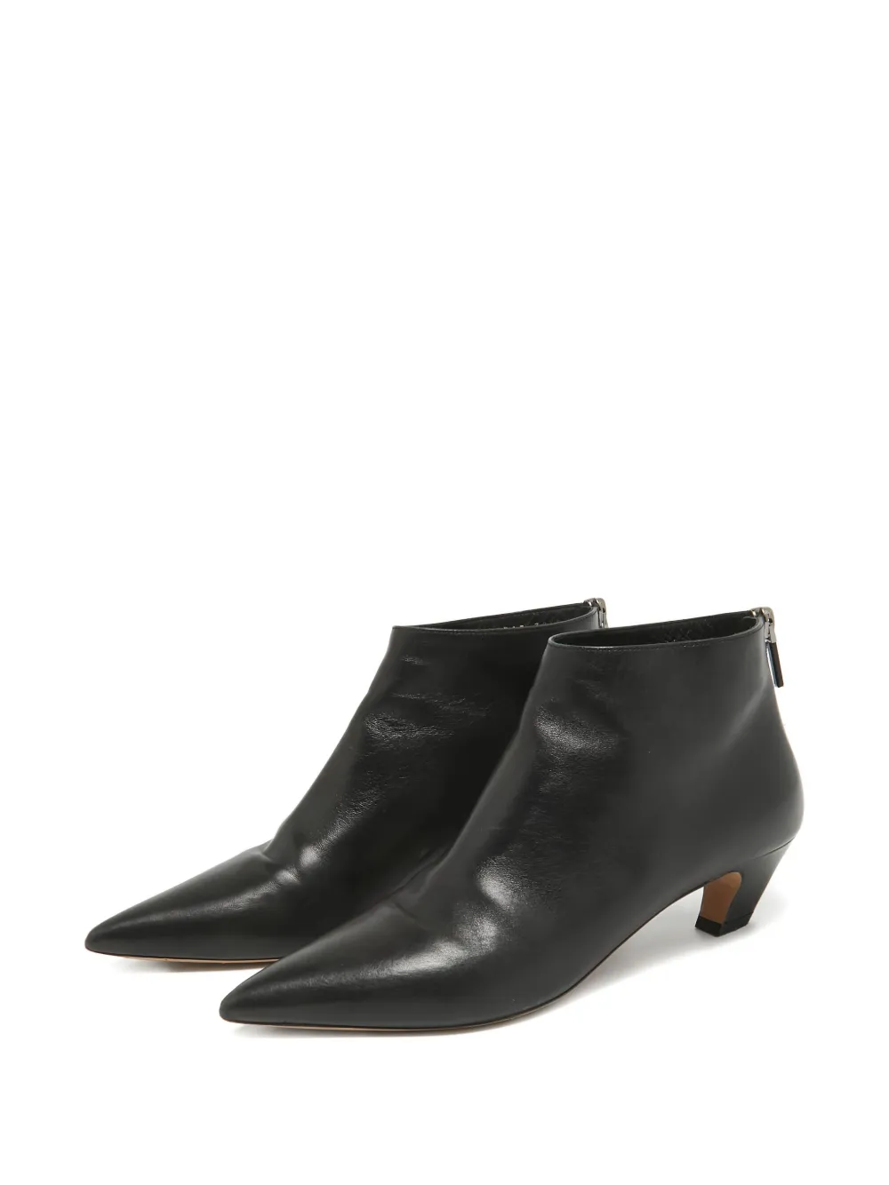 Christian Dior Pre-Owned Pointed Toe Leather Boots | Ankle Boots | Image 2