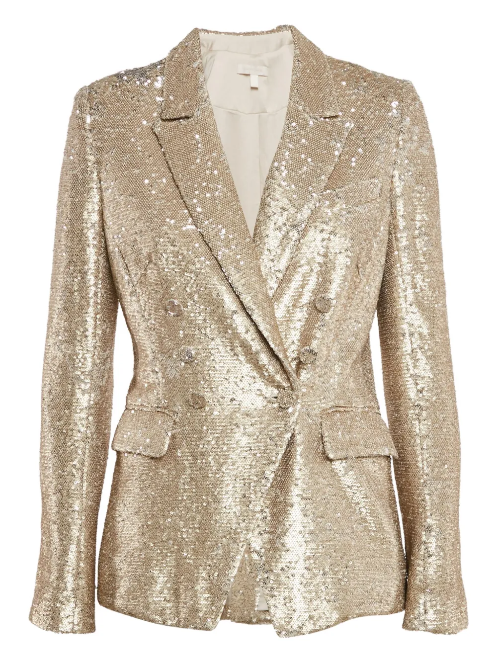 Simkhai sequined double-breasted blazer | Yellow | Image 1
