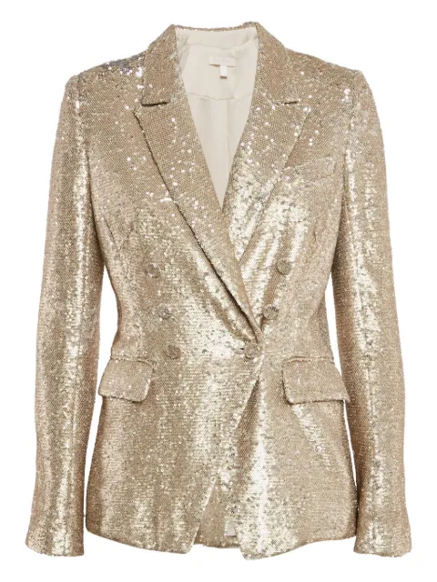 Simkhai sequined double-breasted blazer