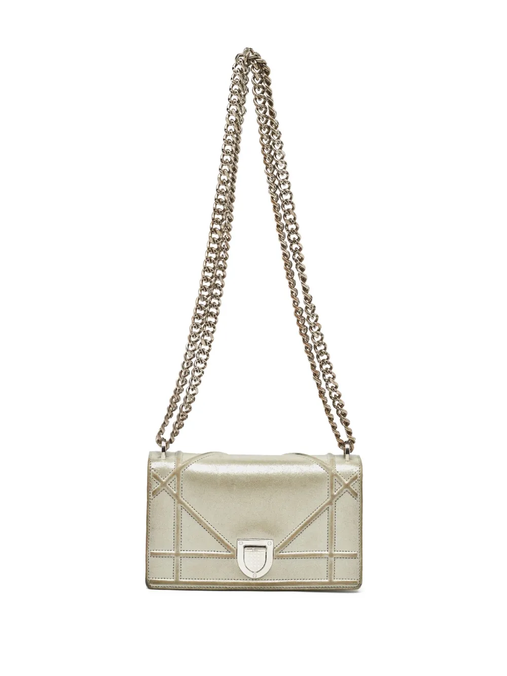 Christian Dior Pre-Owned Mini Diorama cross body bag - Toni neutri