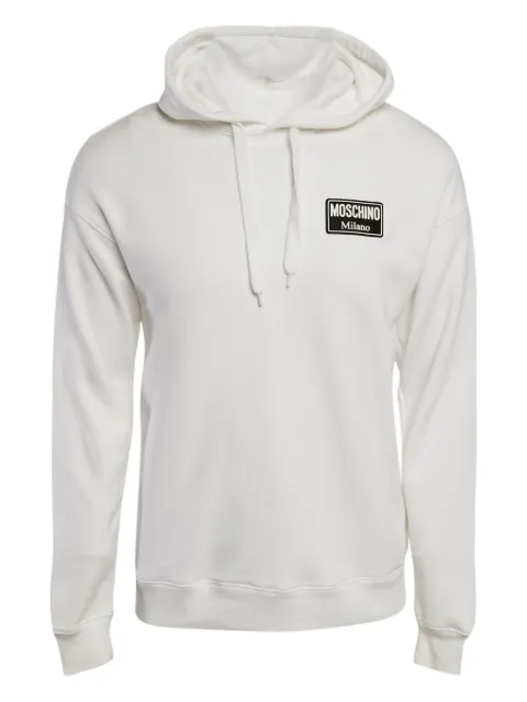 Moschino Pre-Owned hoodie à patch logo