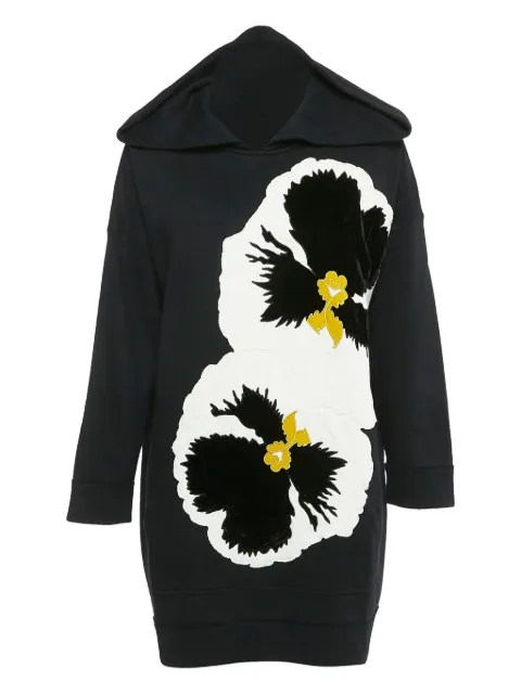 Valentino Garavani Pre-Owned hoodie con aplique Pansy 2024