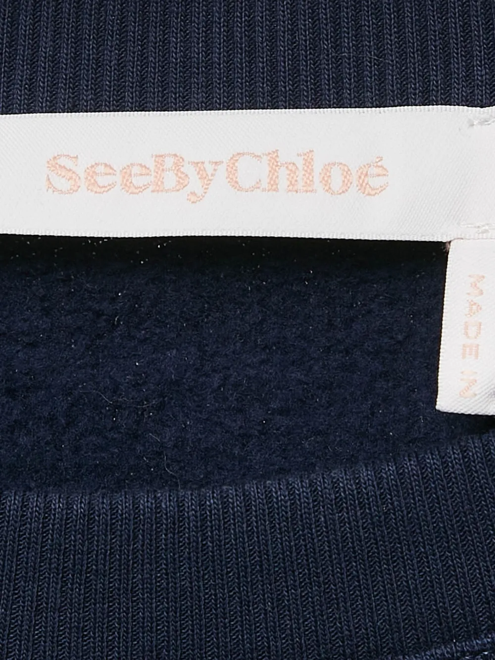 Pre-owned See By Chloé 2020 Fleece Sweatshirt In Blue