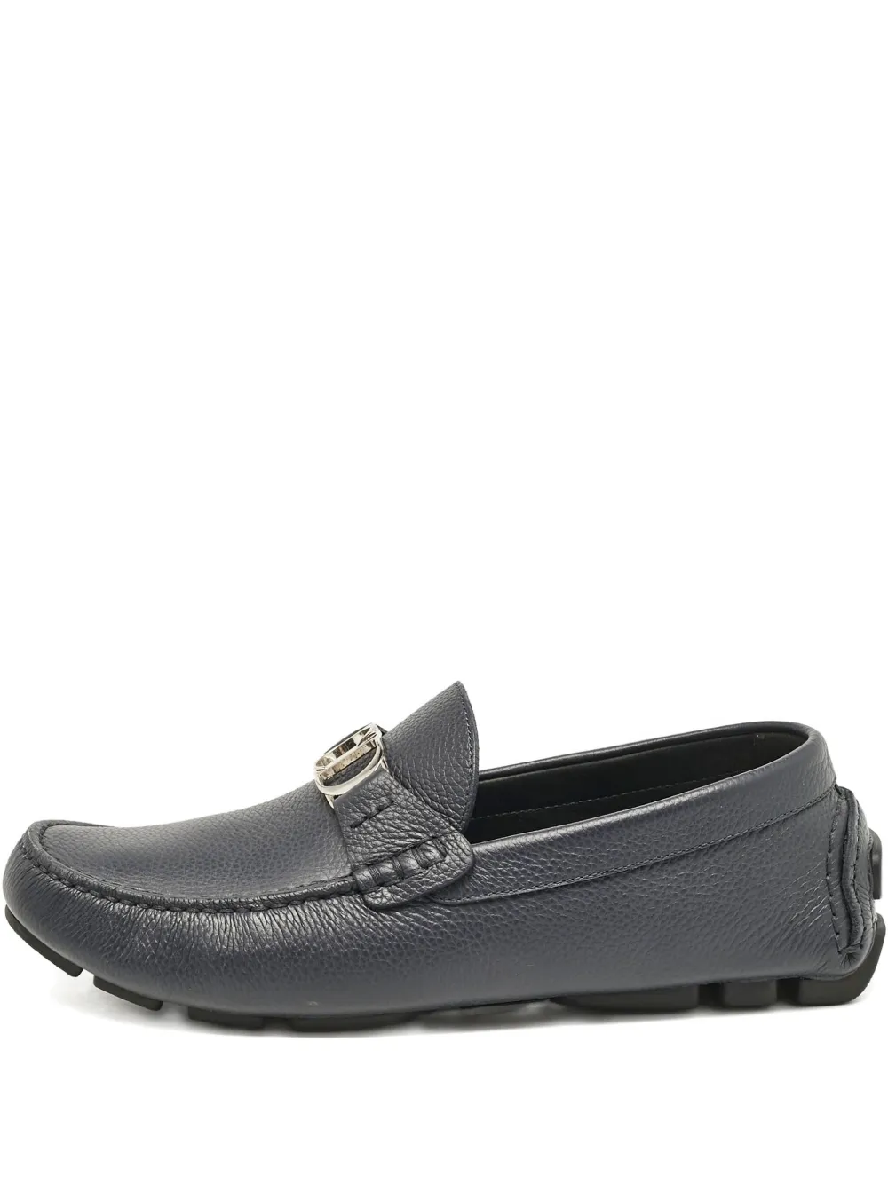 Christian Dior Pre-Owned leather loafers | Blue | Image 1